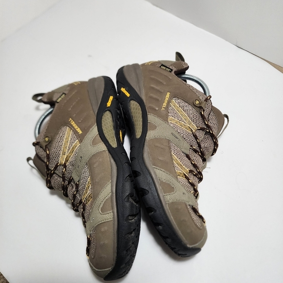 Merrell Siren Sport Brown Gore Tex Lace Up Sport Hiking Trail Shoes Womens 10.  - Picture 9 of 13